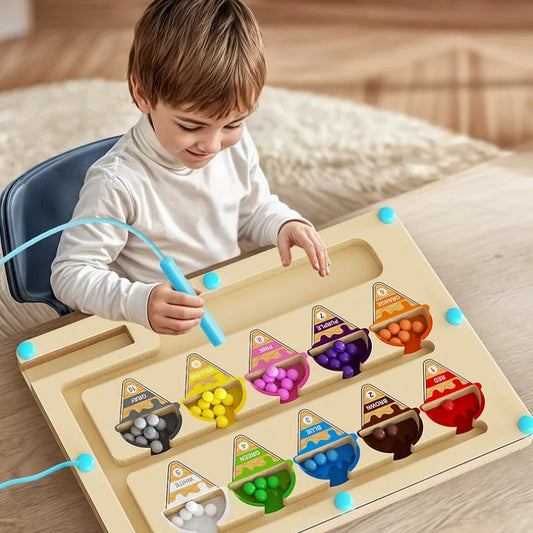 ColorQuest – Juego magnético de colores y números para niños a partir de 3 años