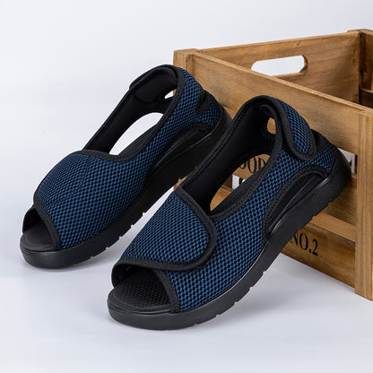 WIDENOX – Zapatos cómodos transpirables de ancho extra para pies hinchados