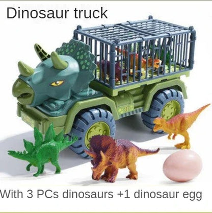 DinoTrek Explorers - Adventure set with dinosaurs & vehicles for explorers