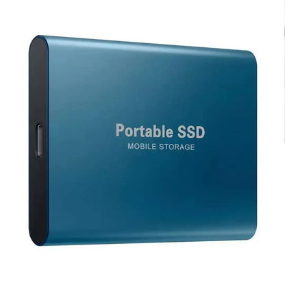 SpeedVault SSD - External 128GB hard drive with ultra-fast USB-C & USB 3.1 connection