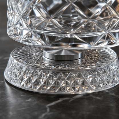 VETRANO – Verres à whisky avec base rotative à 360°