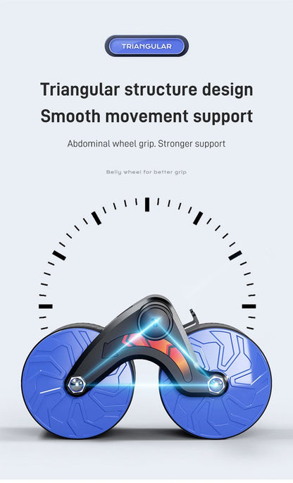 Coremaster AB-Roller - Anti-Rutsch Bauchtrainer Rolle für Effektives Bauchtraining-3