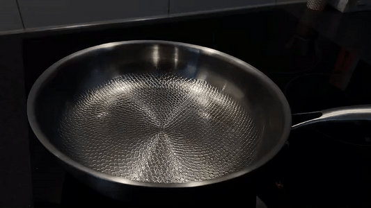 TITAN-PREMIUM PAN - High-quality titanium pan without coating for all hob types
