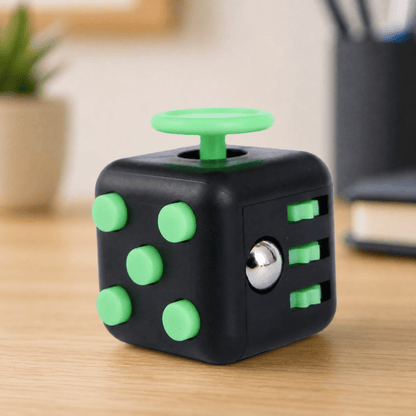TACTIVA – Anti-stress fidget cube with 6 or 12 sides