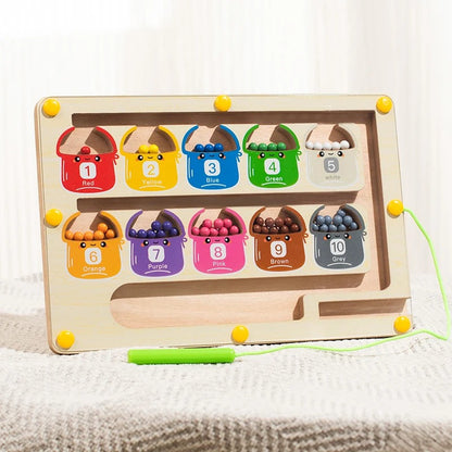 ColorQuest – Juego magnético de colores y números para niños a partir de 3 años