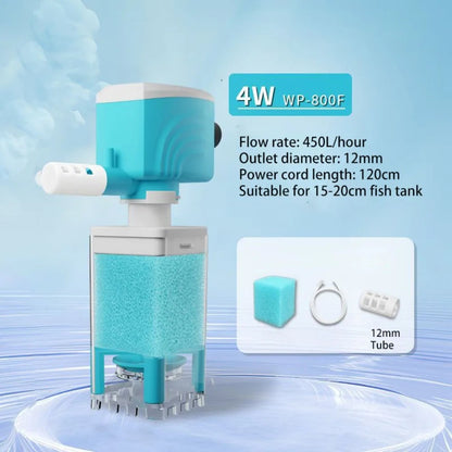 AquaClear Pro – Sistema de filtro de acuario 5 en 1 para agua cristalina