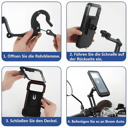 VELOCASE – Waterproof Bicycle Smartphone Holder with Protective Function