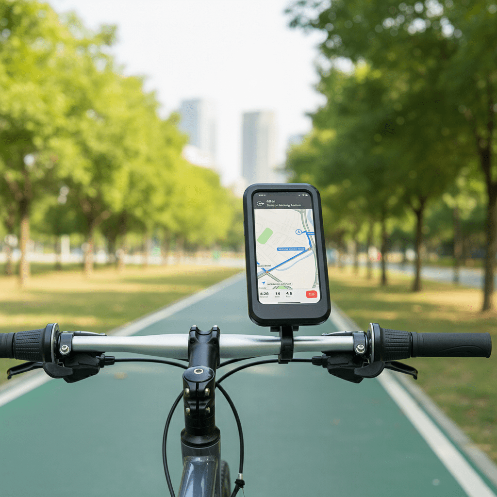 VELOCASE – Waterproof Bicycle Smartphone Holder with Protective Function