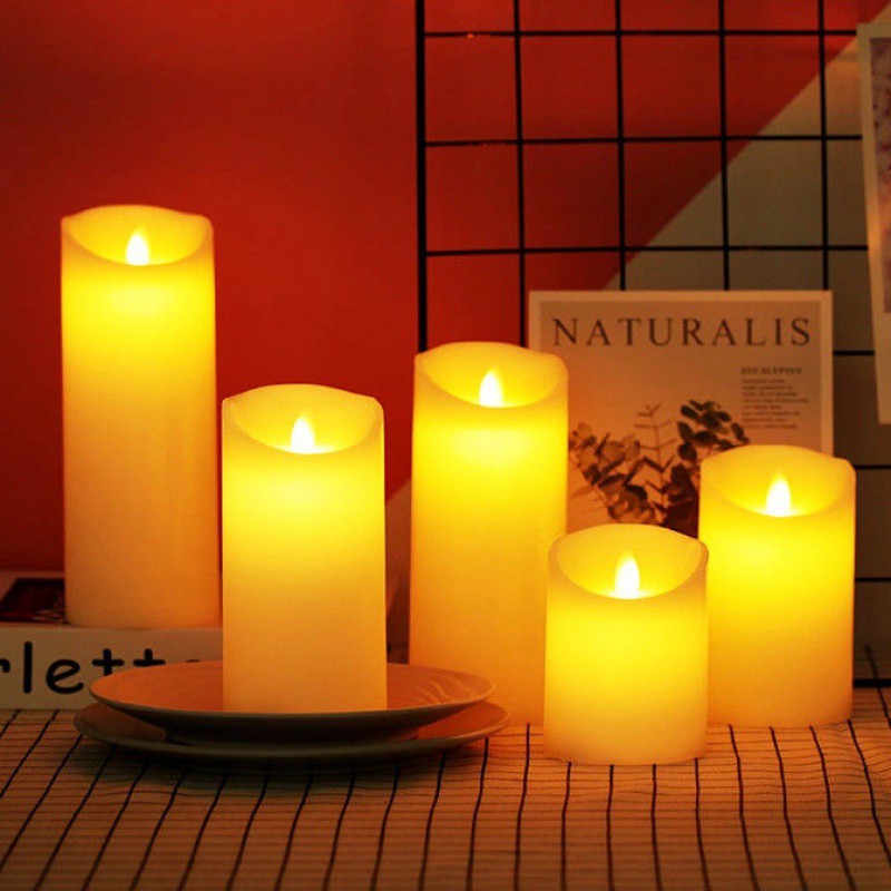 LUMIVEL – Bougies LED sans flamme à effet vacillant réaliste