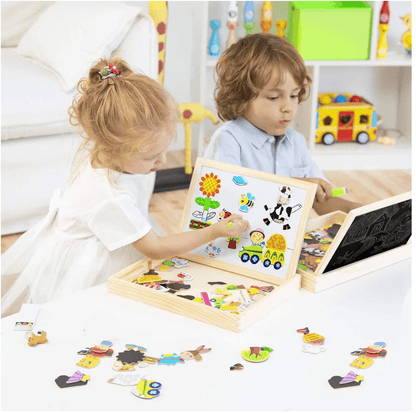  Kreativechalk -Board - Magnetic Two -Side -Kinderbrett-3