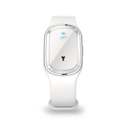 REPELLIQON – Bracelet anti-moustiques à ultrasons avec batterie rechargeable et design moderne