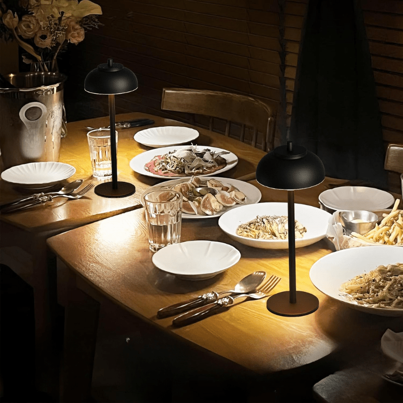 TOUCHLUX – Lámpara de mesa inalámbrica con control táctil y batería de 40 horas