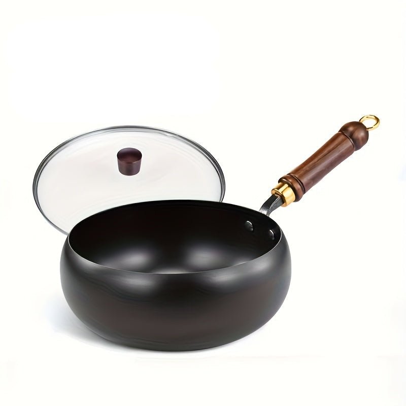 COOKVAULT – Heavy-Duty Cast Iron Skillet with Lid