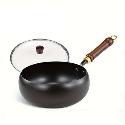 COOKVAULT – Heavy-Duty Cast Iron Skillet with Lid