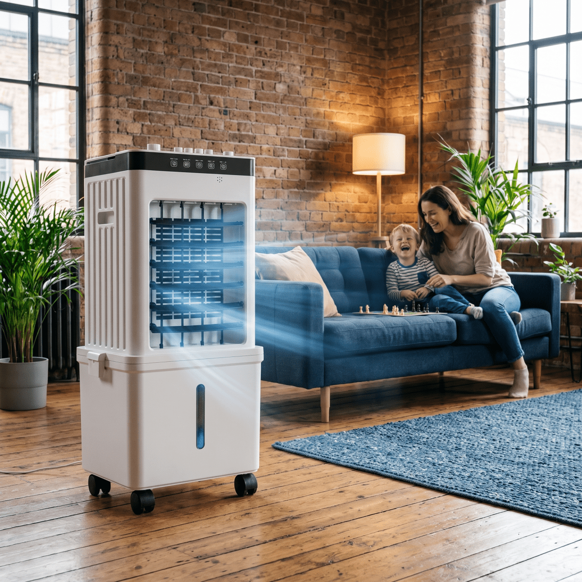 COOLNOVA – Refroidisseur d'air mobile – Fraîcheur flexible 3-en-1 pour la maison