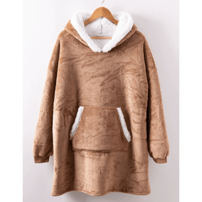 SNUGGOVA – Felpa con cappuccio in pile per un comfort assoluto