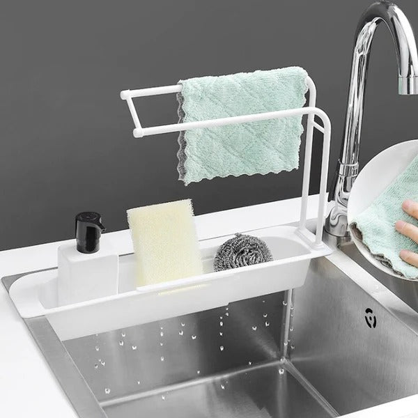 FLEXISINK – Adjustable Sink Storage Solution for Customizable Daily Use