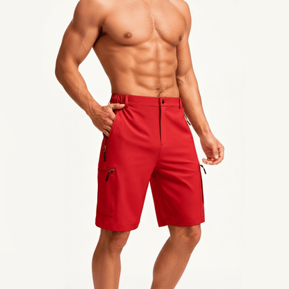 EXPLORENEST – Durable Men's Cargo Bermuda Shorts with Plenty of Pockets