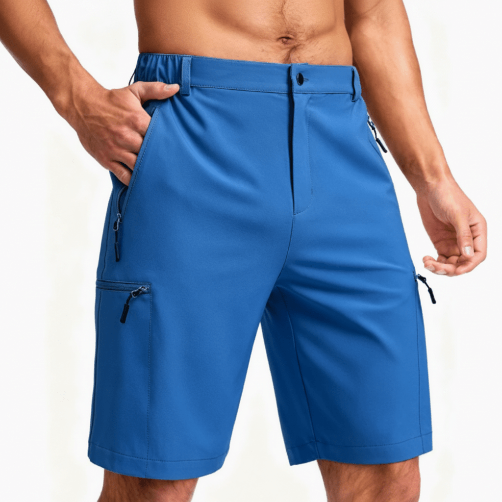 EXPLORENEST – Durable Men's Cargo Bermuda Shorts with Plenty of Pockets