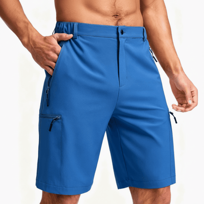 EXPLORENEST – Durable Men's Cargo Bermuda Shorts with Plenty of Pockets