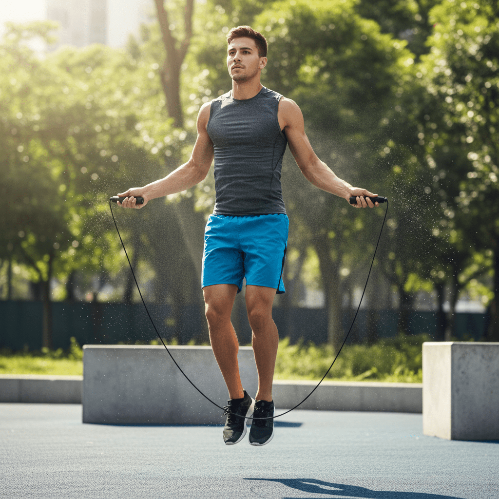 Jumpfit - Corde à sauter intelligente avec App-Tracking & longueur réglable