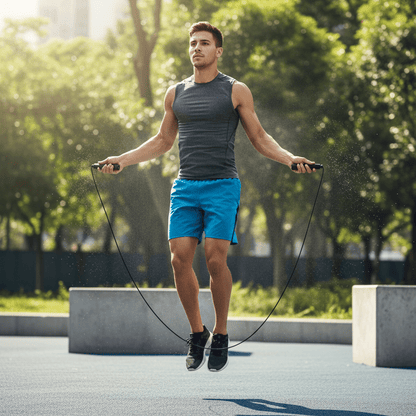 Jumpfit - Corde à sauter intelligente avec App-Tracking & longueur réglable