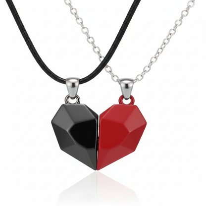 Lexy Paar Ketting – Magnetische 2-in-1 Halsketting voor eeuwige liefde