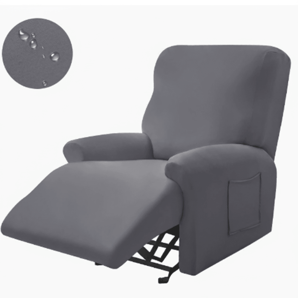 SOFTSEAT – 2-zits relaxfauteuilhoes met bekerhouders, dik & slijtvast