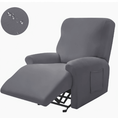 SOFTSEAT – 2-zits relaxfauteuilhoes met bekerhouders, dik & slijtvast