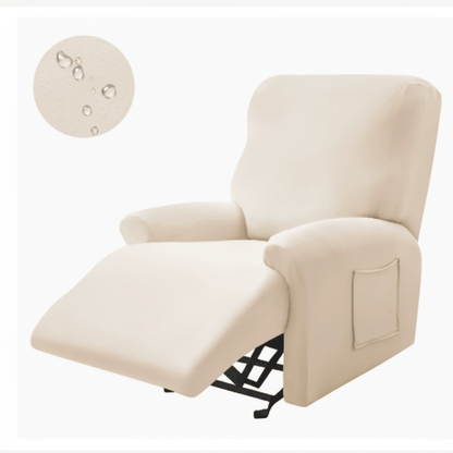 SOFTSEAT – 2-zits relaxfauteuilhoes met bekerhouders, dik & slijtvast