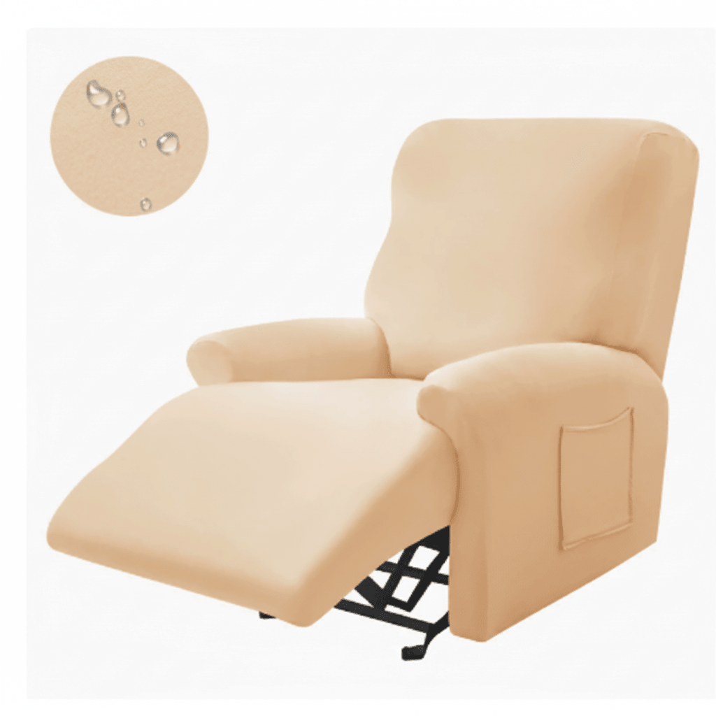 SOFTSEAT – 2-zits relaxfauteuilhoes met bekerhouders, dik & slijtvast