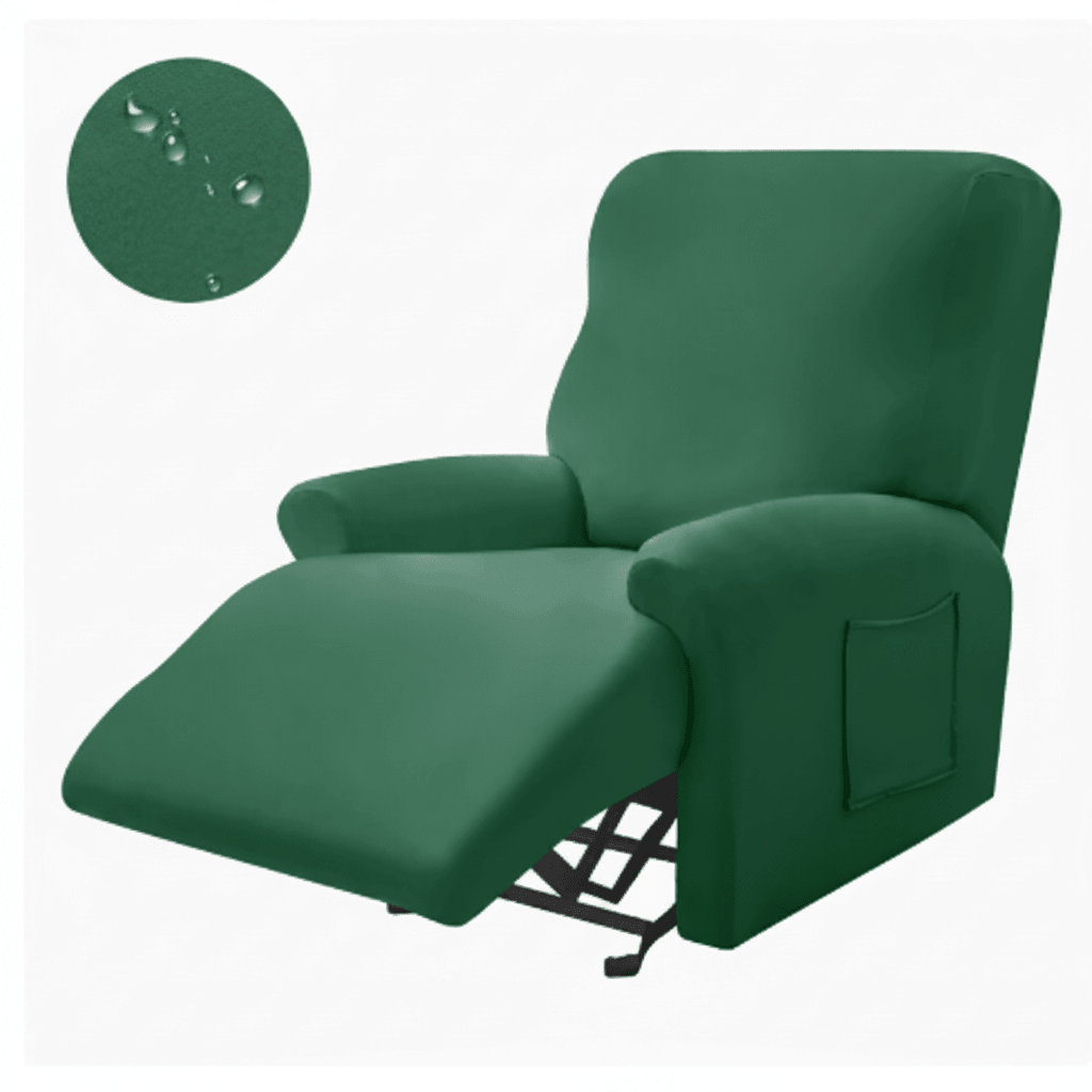 SOFTSEAT – 2-zits relaxfauteuilhoes met bekerhouders, dik & slijtvast