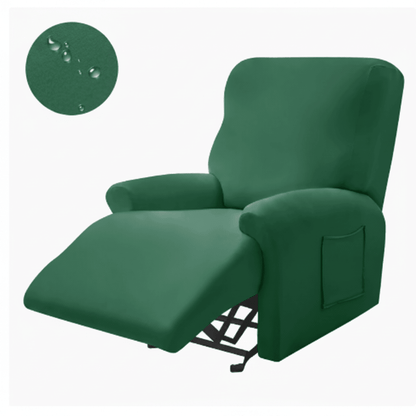 SOFTSEAT – 2-zits relaxfauteuilhoes met bekerhouders, dik & slijtvast
