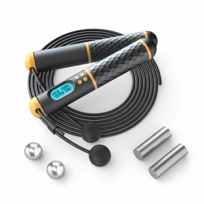 Speedfit - Digital skipping rope with calorie counter & target reminder