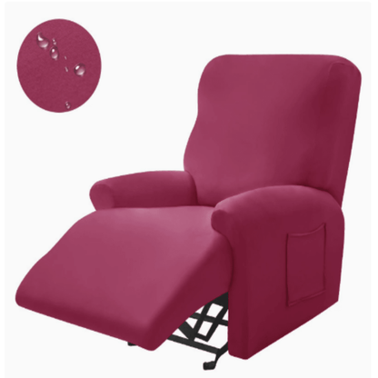 SOFTSEAT – 2-zits relaxfauteuilhoes met bekerhouders, dik & slijtvast