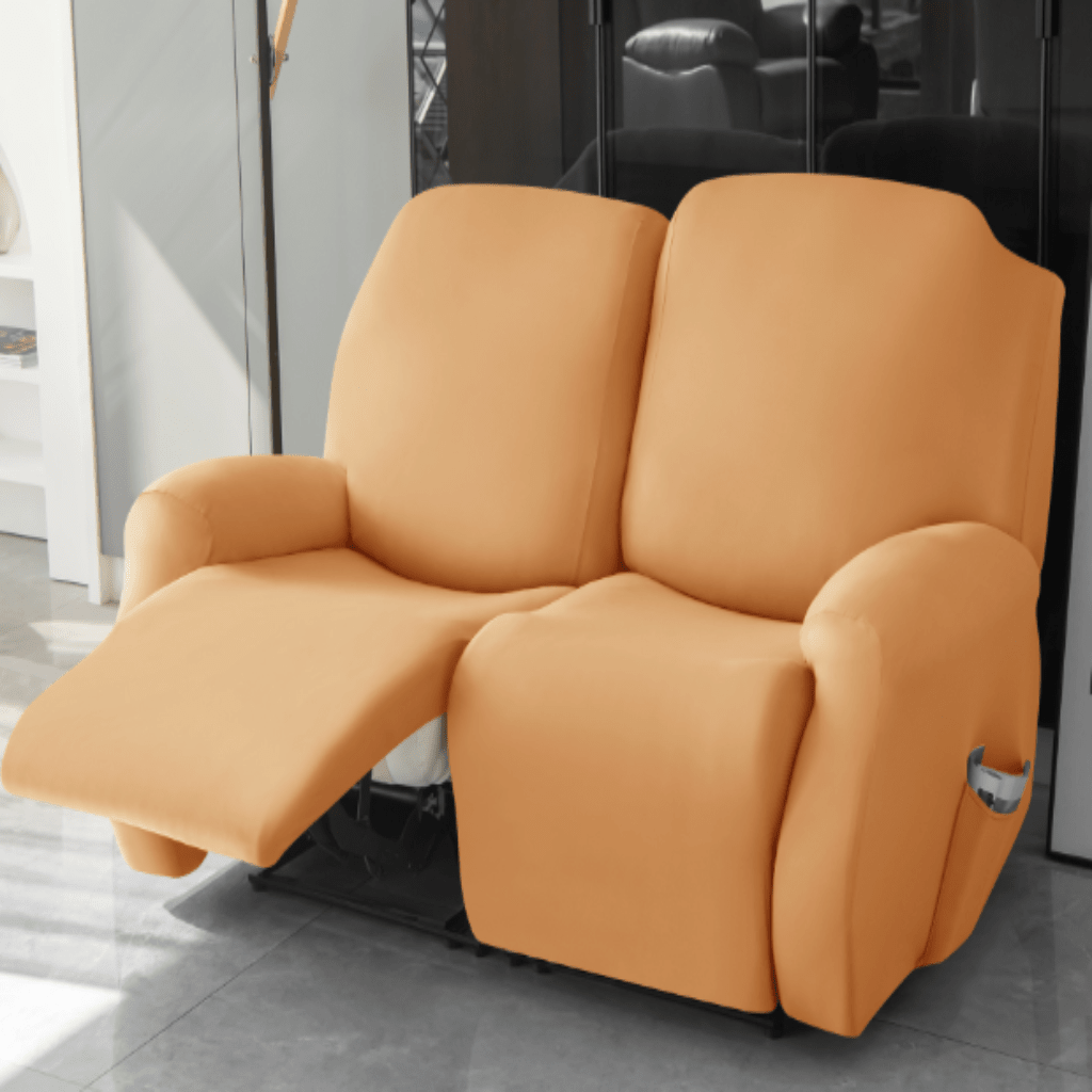 SOFTSEAT – 2-zits relaxfauteuilhoes met bekerhouders, dik & slijtvast