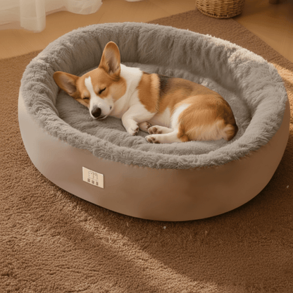 DREAMNEST – orthopedic donut dog bed made of Arctic fleece