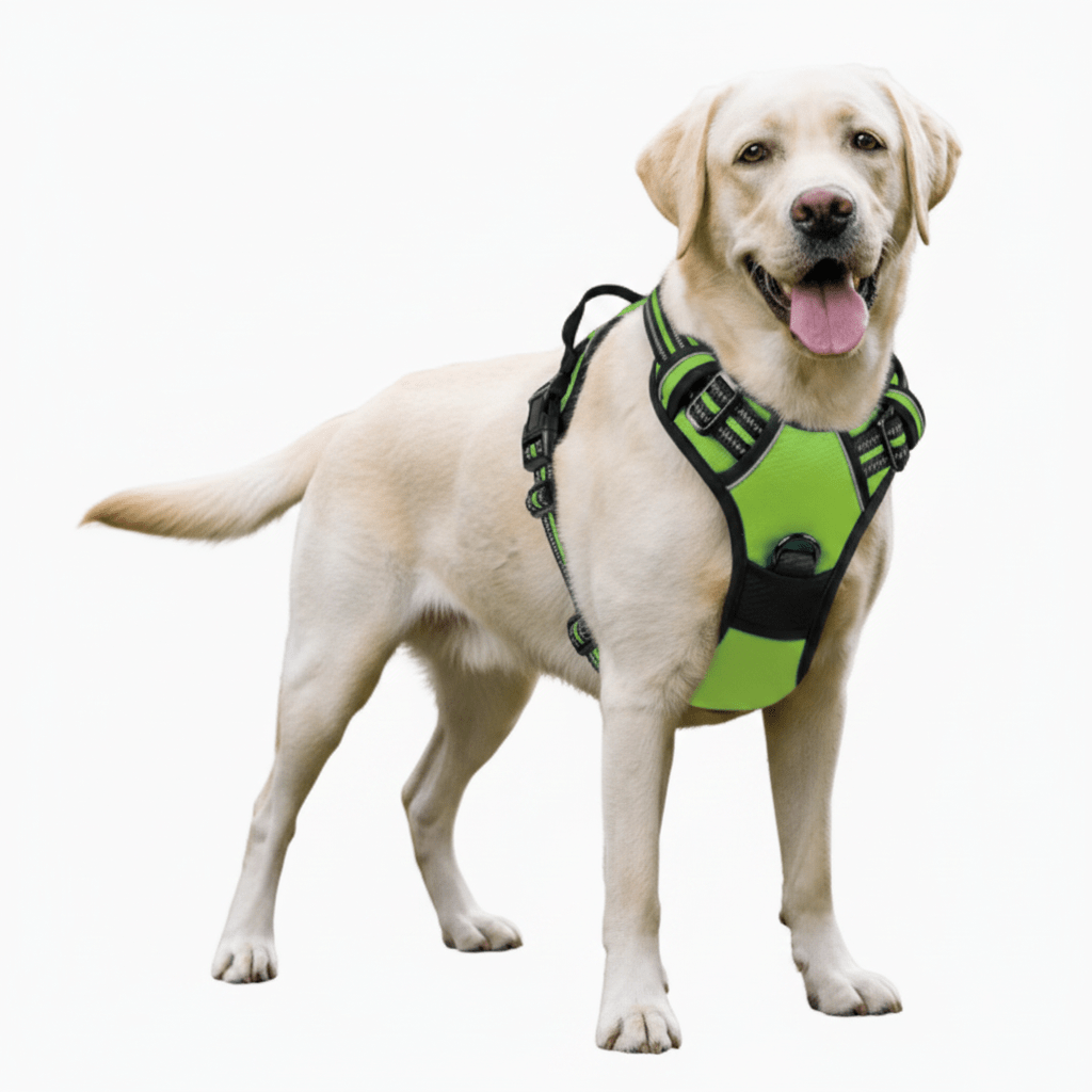 TRAILPAW – Reflective, Breathable Dog Harness for Small and Large Dogs
