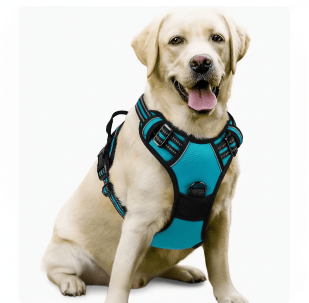 TRAILPAW – Reflective, Breathable Dog Harness for Small and Large Dogs