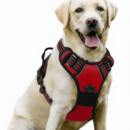 TRAILPAW – Reflective, Breathable Dog Harness for Small and Large Dogs