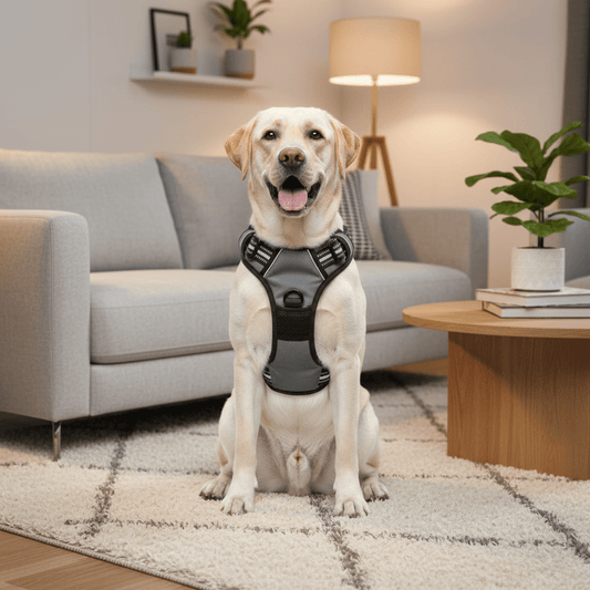 TRAILPAW – Reflective, breathable dog harness for small and large dogs
