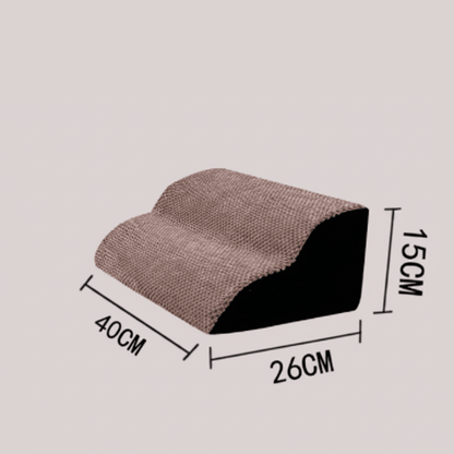 DENSESTEP – High-density foam dog stairs for safe indoor use