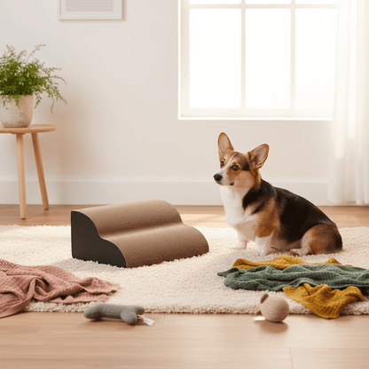 DENSESTEP – High-density foam dog stairs for safe indoor use