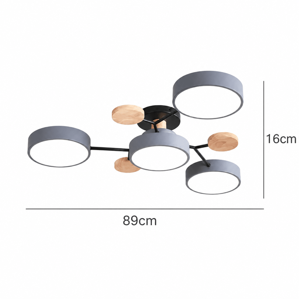 LUMICORE – Modern round LED ceiling light with a minimalist design