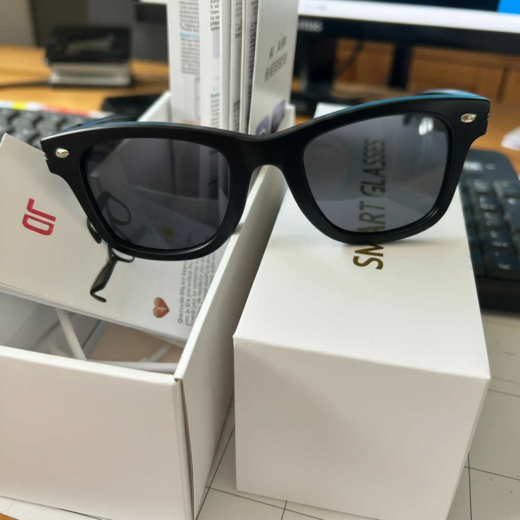 SYNGLASS – lunettes de soleil de photographie KI avec traduction intelligente & caméra de haute qualité