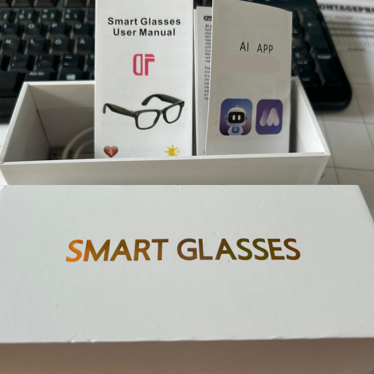 SYNGLASS – lunettes de soleil de photographie KI avec traduction intelligente & caméra de haute qualité