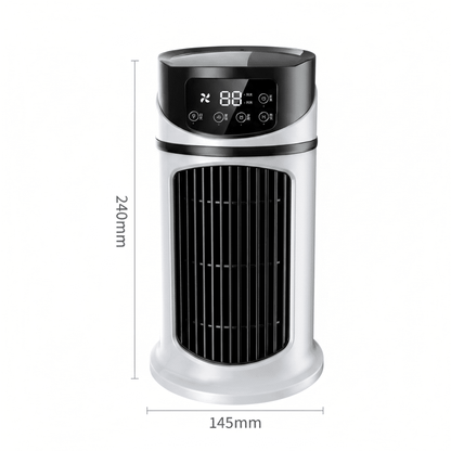 POLARBREEZE – Tragbarer Verdunstungs-Luftkühler mit Ventilator und Luftbefeuchtung