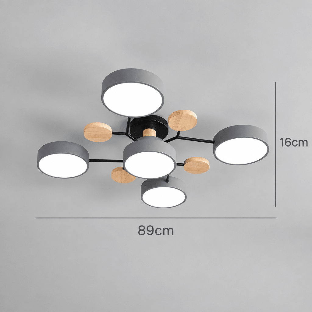 LUMICORE – Modern round LED ceiling light with a minimalist design