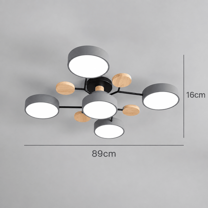LUMICORE – Modern round LED ceiling light with a minimalist design
