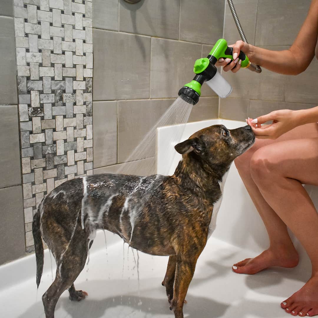 Haustierbadspray – Benutzerfreundliches Spray für stressfreies Baden mit 360°-Sprühfunktion-5